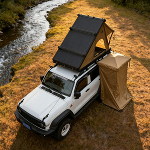 <span class=keywords><strong>Tente</strong></span> d'intimité latérale <span class=keywords><strong>pour</strong></span> voiture avec toit en dôme et deux poches de rangement latérales, sac en maille imperméable, abri de <span class=keywords><strong>douche</strong></span> <span class=keywords><strong>pour</strong></span> le overlanding - Product Image 2