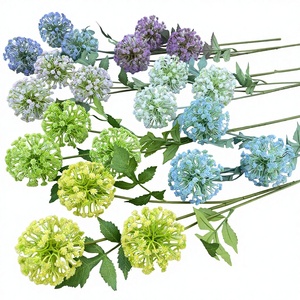 Flores Artificiales de Gypsophila de 3 Cabezas, Gypsophila <span class=keywords><strong>Paniculata</strong></span> de Plástico para Decoración Suave de Habitaciones, Arreglos Florales para Bodas y Hogar - Product Image 1