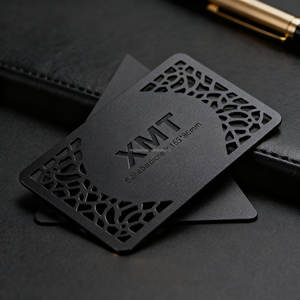 Tarjetas de Visita Modernas de Acero Inoxidable con Color Personalizado Plateado, Impresión Tipográfica para Grabado Láser, Tarjeta VIP, Tarjeta Metálica - Product Image 6