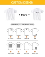 T-shirt surdimensionné pour homme à impression personnalisée, t-shirt en coton uni de haute qualité, manches courtes, avec un matériau durable