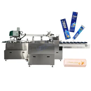 HNOC Semi Automatic Paper Multiple Small Bags into a Box Package Facial Tissue Paper Fold Food Pack Machine