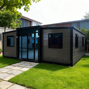 Maison conteneur pliable de luxe à prix économique, structure en acier, maison modulaire pour camp de secours, école, famille, voyage en plein air, usage de loisirs - Product Image 1