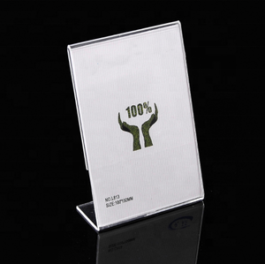 Pannello di visualizzazione in acrilico trasparente per A4 A5 A6 porta fogli Rack per la visualizzazione di oggetti di scena - Product Image 4