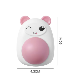 Dibujos animados giratorio lamer música Bola de hierba gatera moler dientes limpieza mascota forma de bola juguetes de hierba gatera - Product Image 4