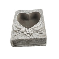 Conception brute naturelle de grands pots de fleur de ciment de style moderne avec de grandes caractéristiques concrètes