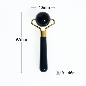 Outil de massage populaire en jade vert Xiuyan, petit rouleau en jade vert - Product Image 4