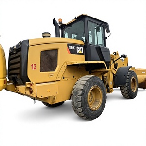 รถตักล้อยาง CAT 924K มือสอง เครื่องยนต์ยี่ห้อ Caterpillar 6 ตัน ปั๊มไฮดรอลิก MOOG สีเหลือง สำหรับงานหนัก - Product Image 1