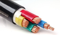Kabel Listrik Tembaga Berisolasi XLPE 3 Inti 4 Inti 150mm2 Berlapis Baja Untuk Penggunaan Konstruksi Industri