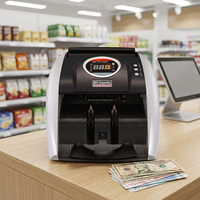 Compteur de billets professionnel GR 5200, multi-devises, détection automatique des faux billets, capacité de 1000 pièces minimum, tri automatique