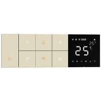 Interruttore Intelligente Tuya con Controllo Vocale, App e Zigbee 2/3/4/5, Standard UK per Casa, Hotel e Garage