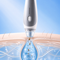 Appareil d'hydrodermabrasion Beautyfish avec eau oxygénée, nettoyage en profondeur, resserrement de la peau, prise EU, rajeunissement portable de la peau du visage