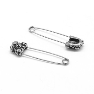 yunnique Skull <b>Earrings</b> Stainless Steel Geometric Party Jewelry Unisex <b>Piercing</b> Fashion Accessory - Product Image 3