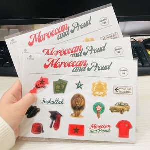 <span class=keywords><strong>Pegatinas</strong></span> 3D Personalizadas para Teléfono, con Resina Epoxi, Diseño de Cúpula 3D, <span class=keywords><strong>Kit</strong></span> de Resina Epoxi Transparente - Product Image 2