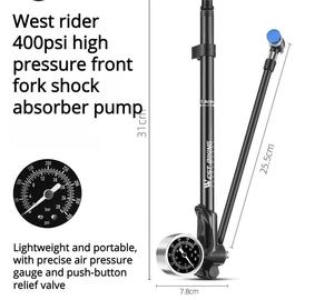 <span class=keywords><strong>Pompe</strong></span> à vélo à haute pression à embout américain et français, <span class=keywords><strong>pompe</strong></span> à air à haute pression 300 PSI - Product Image 6