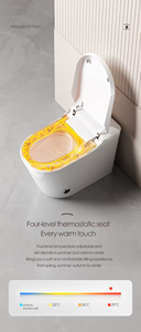 Nouvelle Arrivée - Toilette Intelligente Électronique avec Bidet, Couvercle à Ouverture Automatique, Chasse d'Eau Automatique, Séchage à l'Air Chaud Parfumé, Toilette Intelligente - Product Image 4