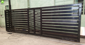 Clôture <span class=keywords><strong>et</strong></span> <span class=keywords><strong>portail</strong></span> d'extérieur en aluminium de la gamme Laser Deco de MJYT Company - Product Image 2