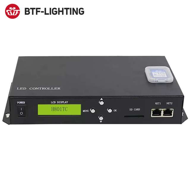 Works Offline LED Build Software Ethernet Protocol Artnet H801TC Pixel Resolume Artnet LED Controller