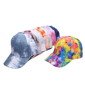Customized High-quality Tie Dye Hip-hop Fashionable Outdoor Sun protection and Shading <b>Baseball</b> <b>Caps</b> for Men and Women - Product Image 1