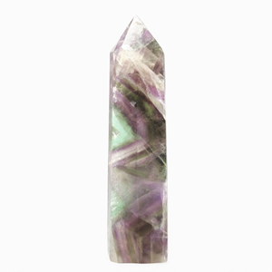 Punta de fluorita arcoíris: Una piedra preciosa de belleza ancestral y elegancia moderna, sanación con cristales, decoración del hogar, UNA PIEZA SOLO - Product Image 2