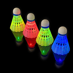BP-005 bon prix 3 LED Nylon <span class=keywords><strong>Badminton</strong></span> pour le jeu <span class=keywords><strong>de</strong></span> <span class=keywords><strong>nuit</strong></span> - Product Image 2