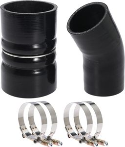 Kit <span class=keywords><strong>de</strong></span> colliers <span class=keywords><strong>de</strong></span> serrage en acier inoxydable avec embouts en silicone pour tuyaux, pour pièces OEM / kit <span class=keywords><strong>de</strong></span> modification moteur / tuning <span class=keywords><strong>de</strong></span> rechange - Product Image 4