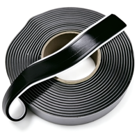 Ruban d'étanchéité en butyl noir double face de 10 mm de large, écologique, imperméable, pour la réparation des fuites de toiture, des gouttières, de la construction, garantie de 5 ans