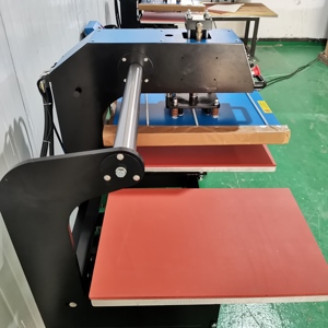 Up Sliding Dual Station Heat Press 40x60cm Platens High Efficiency for T-Shirt Commercial Grade - Product Image 2