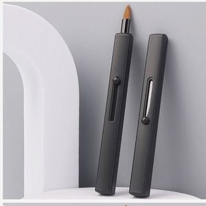 Pinceau à lèvres double tête portable rétractable, pinceau correcteur estompeur, pinceau à lèvres pour maquillage - Product Image 6