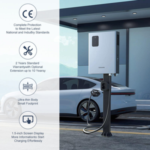 เครื่องชาร์จรถยนต์ไฟฟ้าแบบติดผนัง 30kW/40kW DC รองรับ CCS2 ชาร์จเร็ว ควบคุมผ่านแอพและ RFID มาตรฐาน IP54 ได้รับการรับรอง CE - Product Image 3