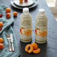 Nihewan Appel & Abrikoos Fruitthee 33% Versgeperst Magere OEM ODM Retailverpakking 1L Fles Klaar om te Drinken
