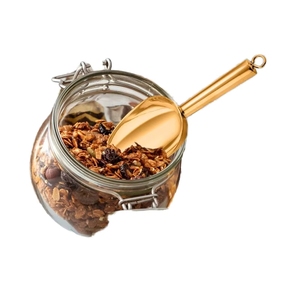 Pelle à glace en acier inoxydable plaqué titane PVD, écologique, pour farine et céréales, pour <span class=keywords><strong>Cys</strong></span> - Product Image 5