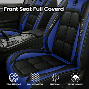 Coprisedili Auto Xiangta Set Completo in Pelle Traspirante Protezioni per Sedili Anteriori e Posteriori Adatti per la Maggior Parte dei Veicoli, SUV - Product Image 2