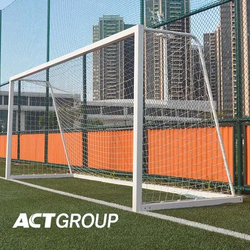 Özelleştirilmiş çerçeve Net taşınabilir Upvc plastik çocuklar futbol futbol Futsal gol sonrası