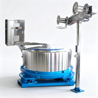 Déshydrateur à fréquence variable à connexion directe de grande capacité 800 kg, essoreuse pour les usines textiles, de teinture, de jeans et de lavage