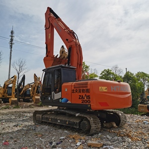 ฮิตาจิ200รถตักตีนตะขาบเครื่องยนต์ดีเซลรุ่น2023 20.3TON 125KW มือสองกำลังแรง - Product Image 5