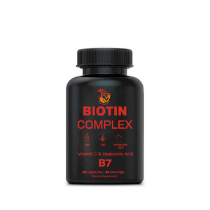 Cápsulas de Biotina de Marca Privada para una Piel Saludable, Mejoran el Sistema Inmunológico, Cápsulas de Vitamina C y Colágeno Bovino - Product Image 1
