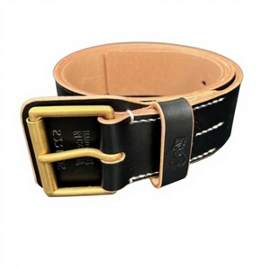 Ceinture en cuir de vachette pour homme, style vintage, imperméable, robuste, avec boucle en acier, de haute qualité, BS INTERNATIONAL Custom, en stock - Product Image 4