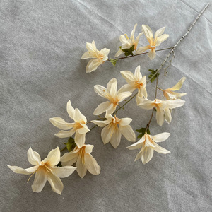 Orquídeas de Seda Rojas y <span class=keywords><strong>Amarillas</strong></span> EG-WD172 de Alta Calidad al por Mayor, <span class=keywords><strong>Flores</strong></span> de Seda Artificiales de Orquídeas Azules <span class=keywords><strong>Baratas</strong></span> al por Mayor - Product Image 6