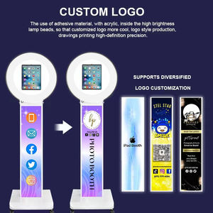 Hot verkopende iPad fotohokje, gratis logo-aanpassing, US/<span class=keywords><strong>CA</strong></span>/UK magazijn, snelle verzending, party selfie iPad-hokje - Product Image 4