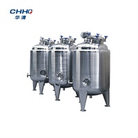 Cuve de stockage de liquides en acier inoxydable de 500, 200, 1000 litres avec contrôle de température pour la fermentation de la bière et le mélange de miel