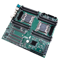 Carte mère HUANANZHI X10X99-16D E-ATX double processeur, compatible avec la plateforme LGA 2011-3, processeur serveur, mémoire