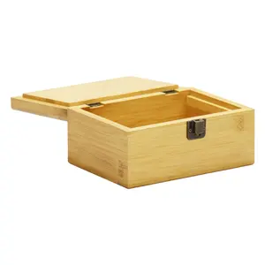FSC & BSCI木制藏宝箱，带滚动托盘藏宝箱组合，可整理您的草药和配件