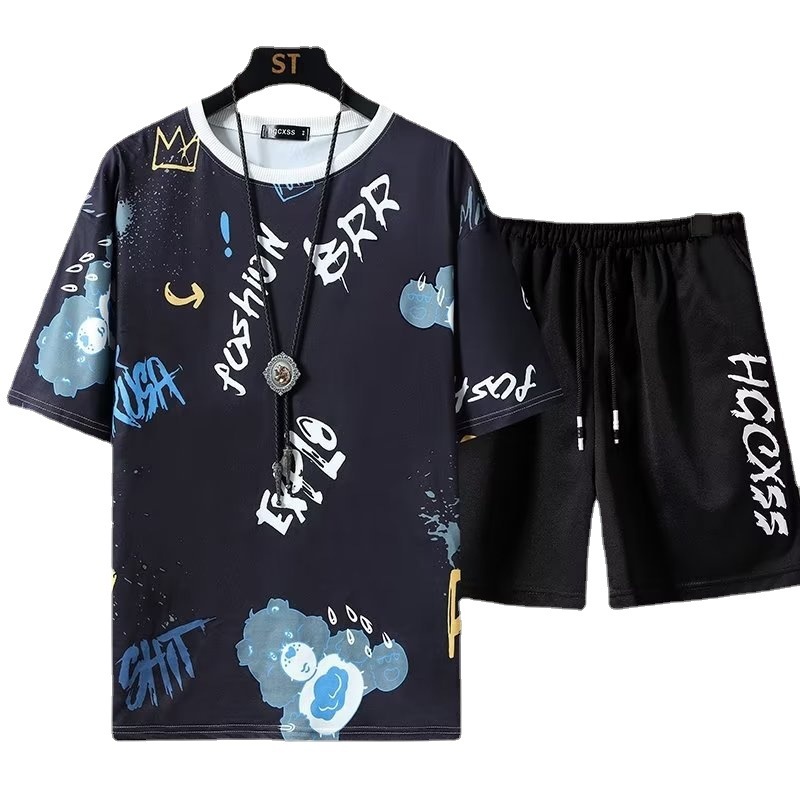 2024 Summer Men Two Piece Set