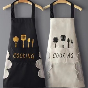 Cuisine Dessin Artisanat Sublimation Coton <span class=keywords><strong>Lin</strong></span> Bavoir Imperméable Cuisine Serveuse Japonaise <span class=keywords><strong>Tablier</strong></span> Avec Poches - Product Image 3