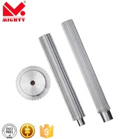 Poulie de distribution OEM personnalisée Marque MIGHTY, diamètre de trou 10 mm, en acier inoxydable, certifiée ISO9001, poulie de synchronisation