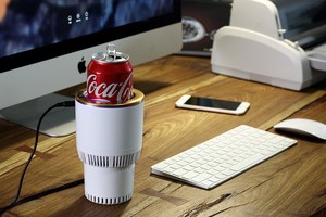 Mini Nevera y Calentador de Bebidas 2 en 1 China Gadget PT-301, Calienta y Enfría en 10 Minutos, Ideal para Oficina, Estudio u Hogar - Product Image 3