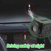 Sistema de conducción diurna y nocturna 384 * 288px Seguridad de alta resolución Imagen térmica Cámara de coche Cámaras de camiones