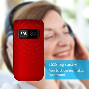 Téléphones mobiles pliables à double écran GSM 2,4 pouces, double SIM, clavier pour personnes âgées, téléphone à clapet senior avec un bon prix, 2G - Product Image 4