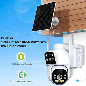 بطاقة ذاكرة خارجية 2K 4mpz طاقة منخفضة الطاقة واي فاي شبكة أمان كاميرا شمسية مع كشف الحركة - Product Image 5