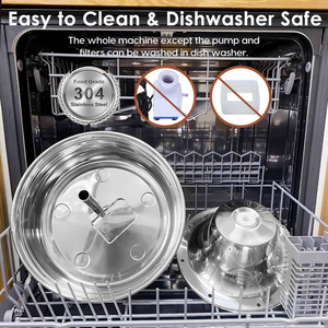 Fontaine à eau automatique pour chien 2L/67oz en acier inoxydable, distributeur d'eau pour animaux de compagnie avec pompe silencieuse, fontaine pour chat, produits pour chiens - Product Image 5